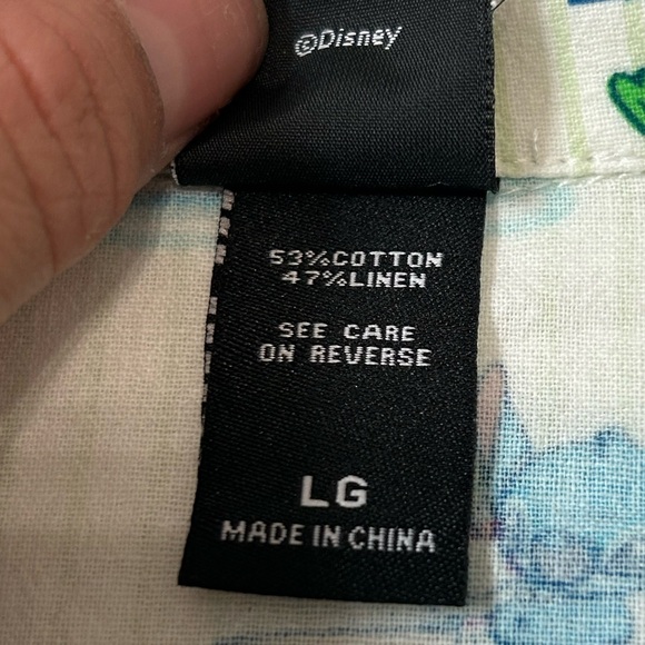 Disney Stitch Button-Up Shirt - Picture 4 of 8